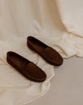 Cargar la imagen en la vista de la galería, Mocasines ante chocolate
