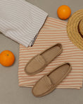 Cargar la imagen en la vista de la galería, Mocasines ante beige claro