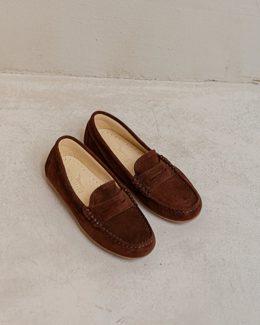 Mocasin niño Chocolate