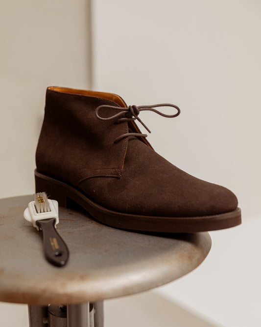Botas de cordones ante