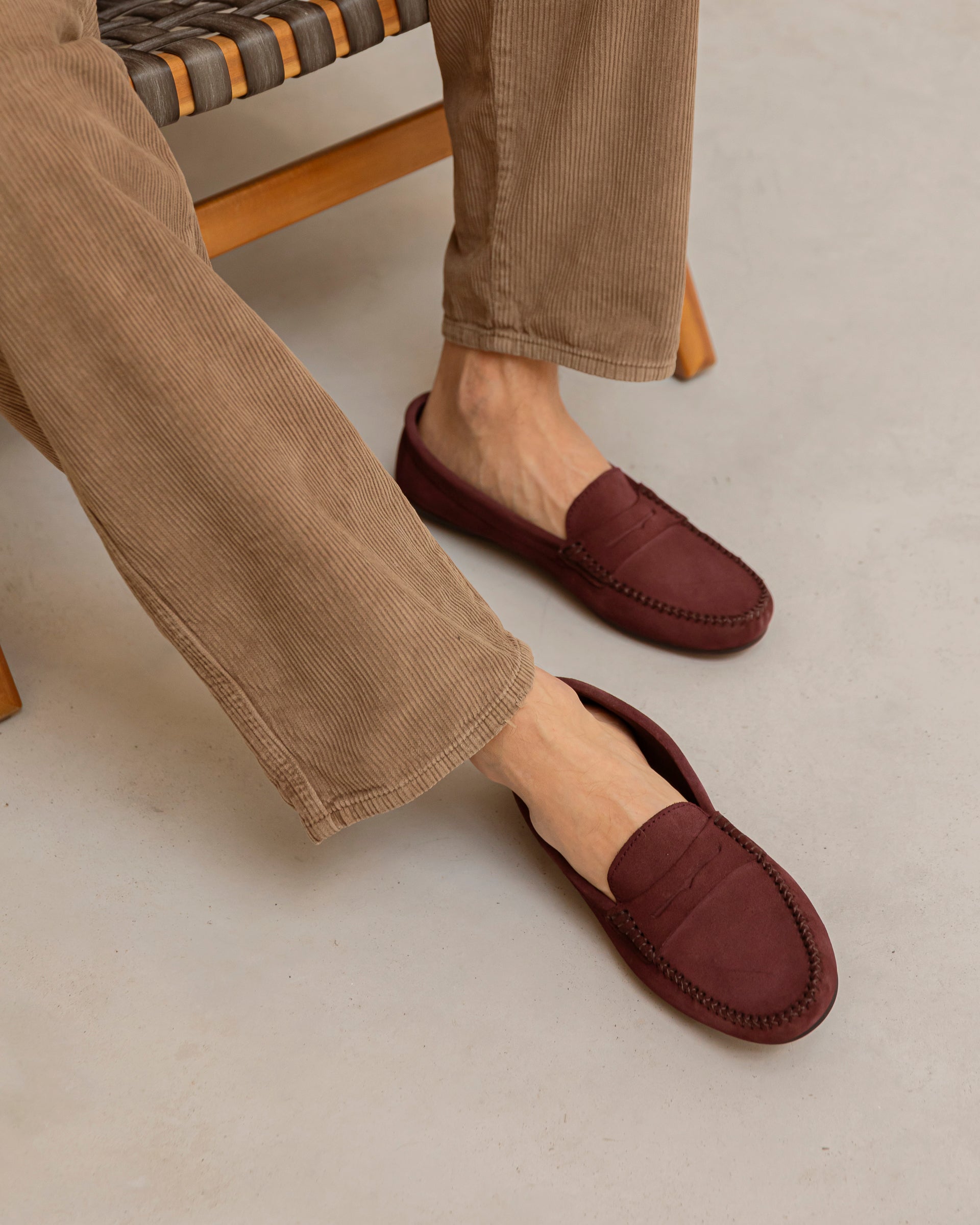 Mocasines ante vino