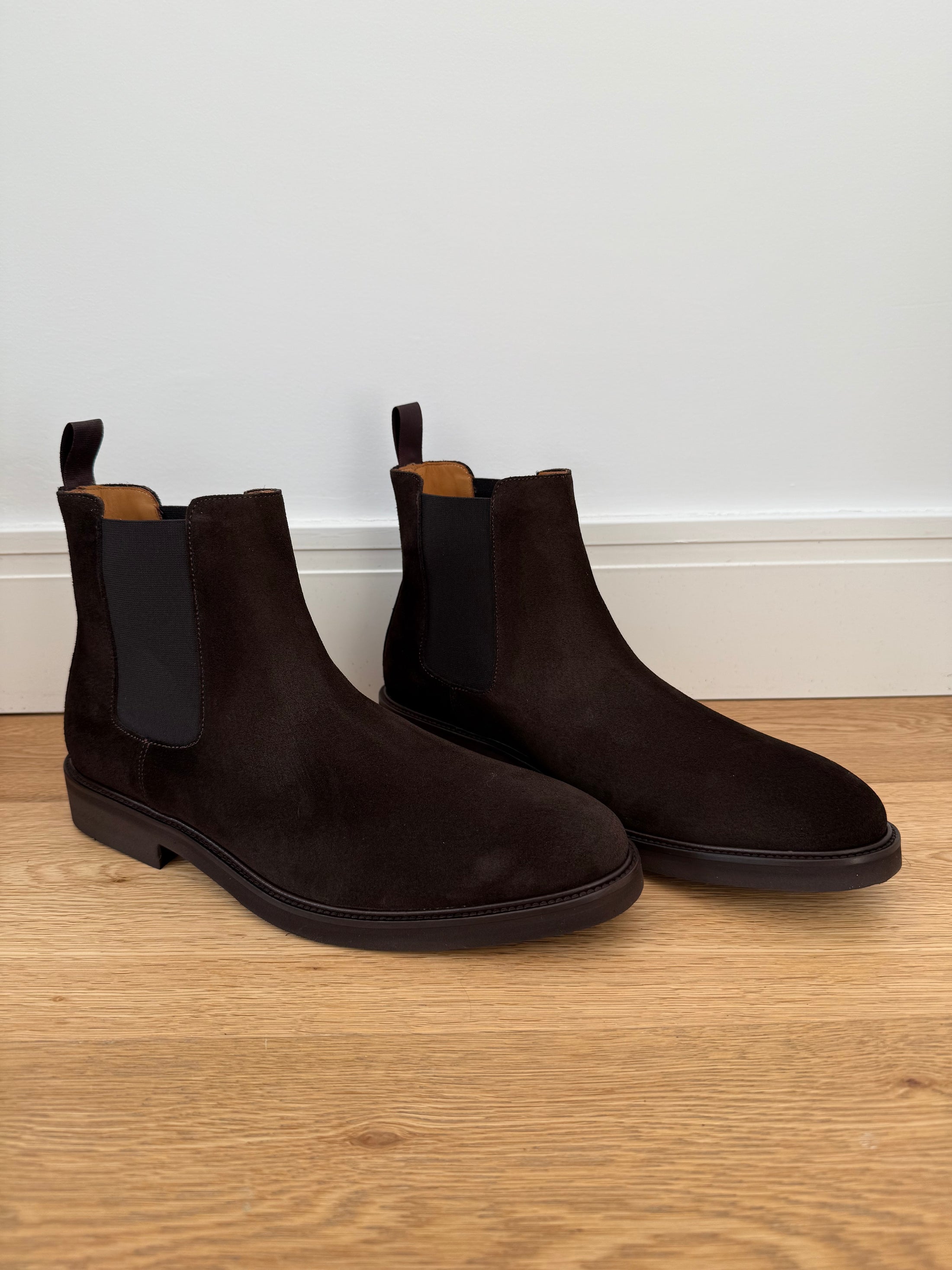 Chocolate Suede Boots