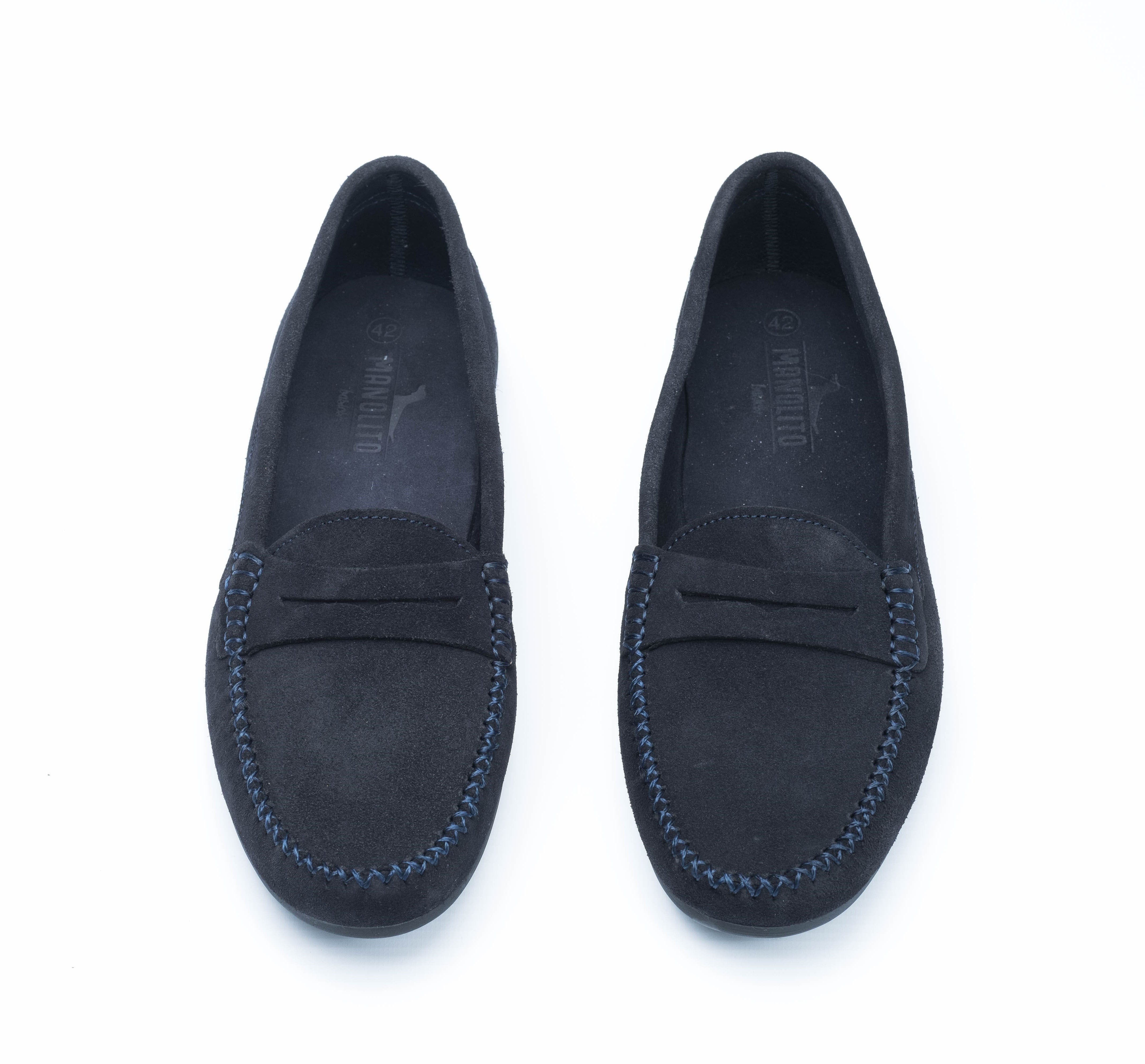 Mocasines azul online marino