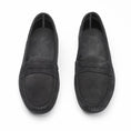 Load image into Gallery viewer, Gray suede loafers
